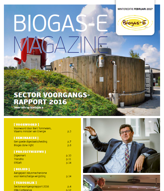 Biogas-E magazine: wintereditie 2016