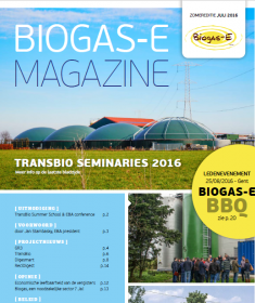 Biogas-E magazine zomereditie 2016